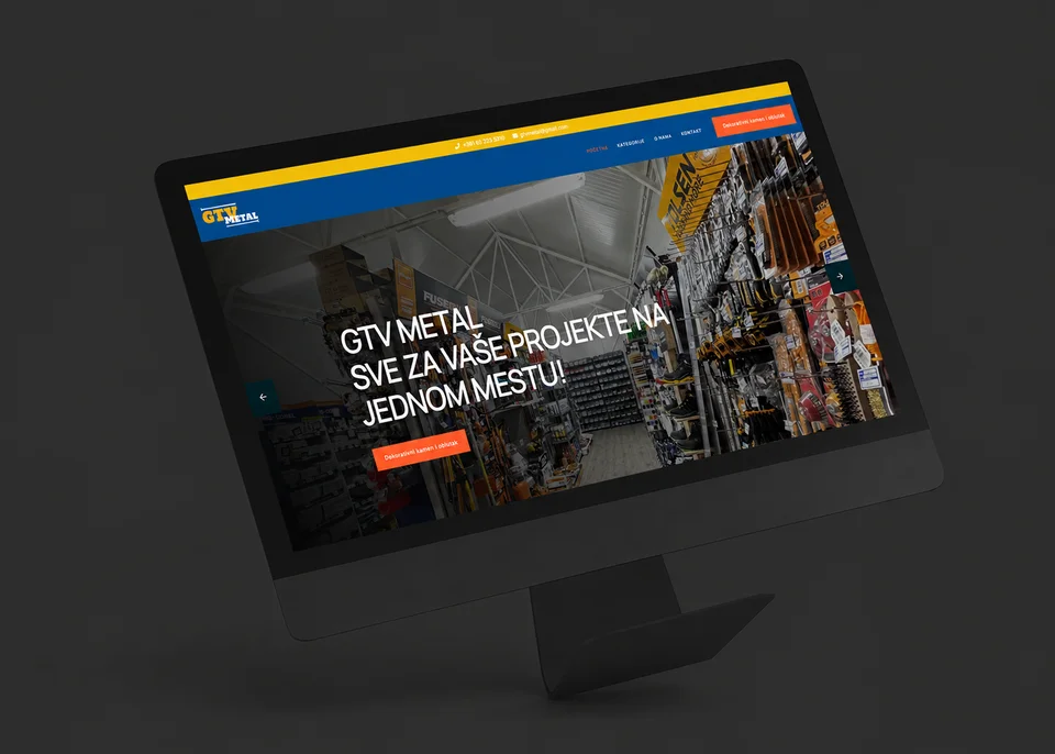 GTV Metal - web sajt